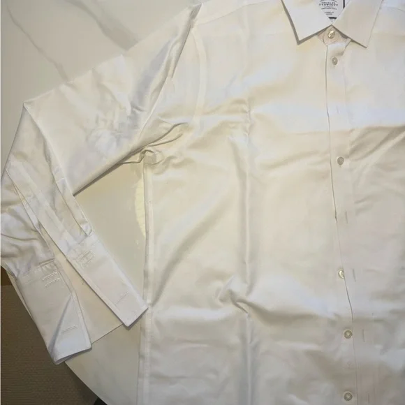 Charles Tyrwhitt Classic Fit White Shirt - Picture 4 of 6